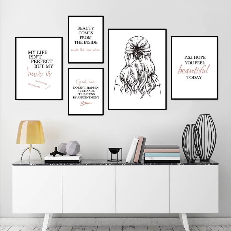 barbershop quote art posters h - Beauty Of Makeup Quotes のレビューと価格