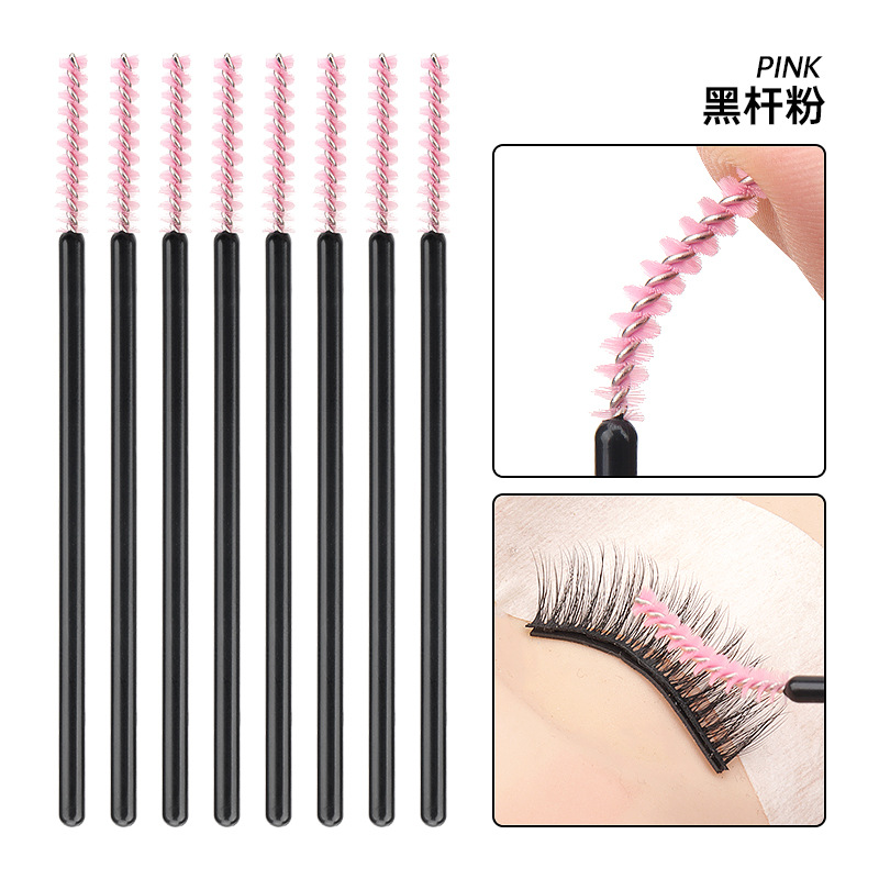 50Pcs/bag Nylon Disposable Eye - Makeup Brush Set のレビューと価格