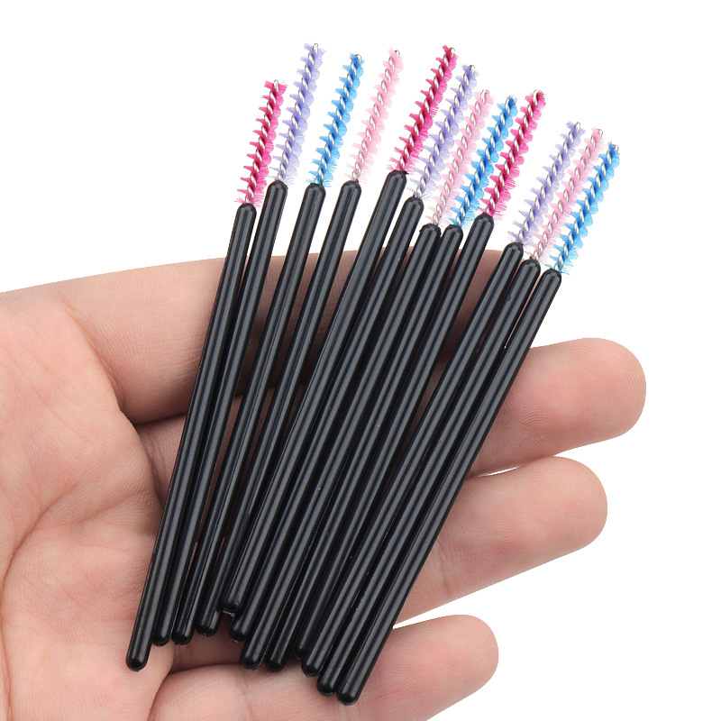 50Pcs/bag Nylon Disposable Eye - Makeup Brush Set のレビューと価格