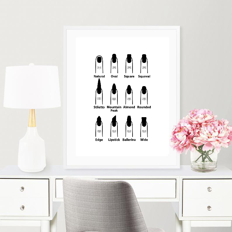 Nail Salon Quotes Makeup Wall  - Beauty Of Makeup Quotes のレビューと価格