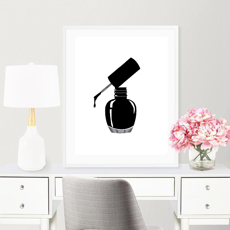Nail Salon Quotes Makeup Wall  - Beauty Of Makeup Quotes のレビューと価格