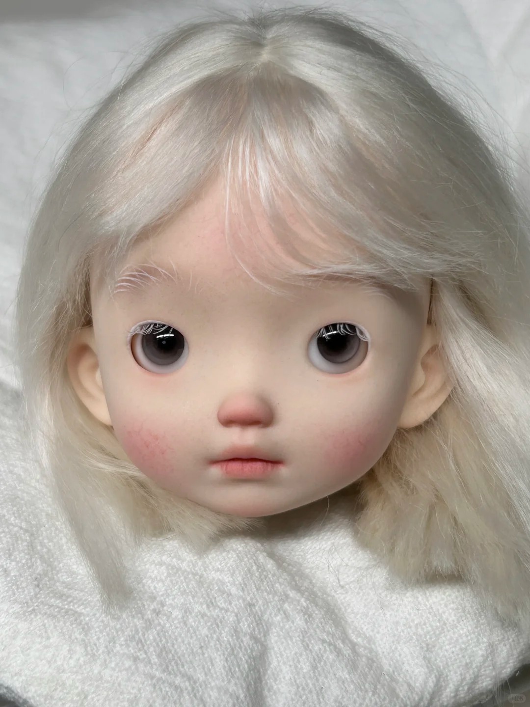 1/6 Scale SD BJD Doll Head - L - Beauty Makeup Girl のレビューと価格