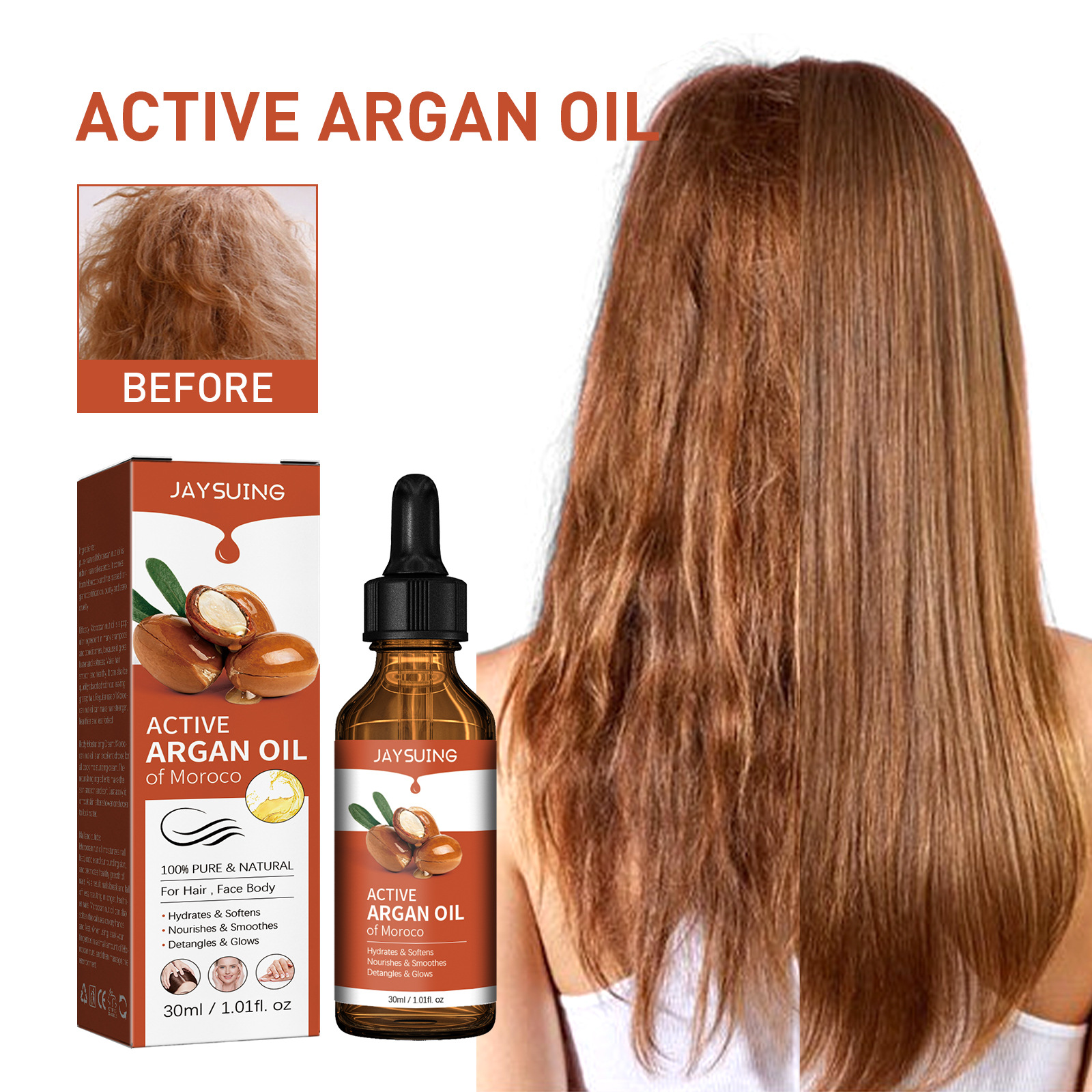 Argan Oil for Hair Treatment S - Hair Straightener のレビューと価格