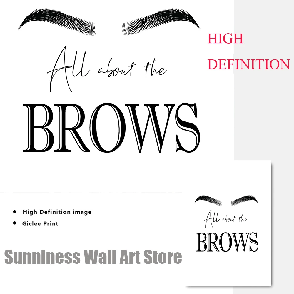 Fashion MakeUp Canvas Painting - Beauty Of Makeup Quotes のレビューと価格