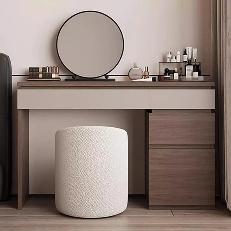 Wood Shelf Vanity Table Modern - Makeup Beauty Lounge のレビューと価格