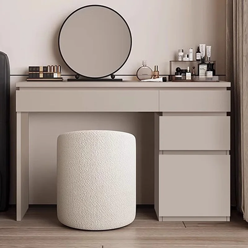 Wood Shelf Vanity Table Modern - Makeup Beauty Lounge のレビューと価格