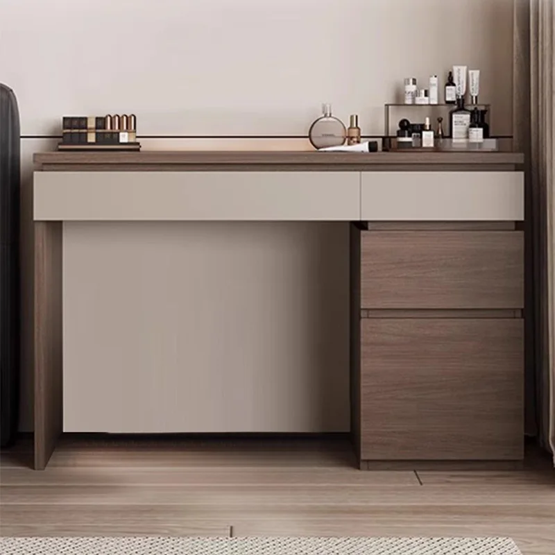 Wood Shelf Vanity Table Modern - Makeup Beauty Lounge のレビューと価格