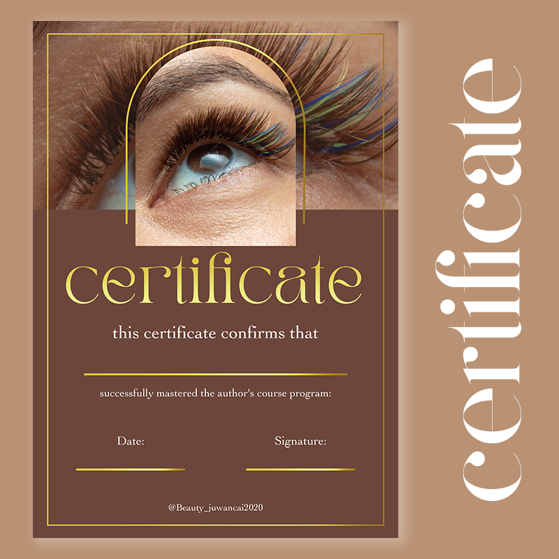 Custom Training Certificates H - Beauty Makeup Certificate のレビューと価格