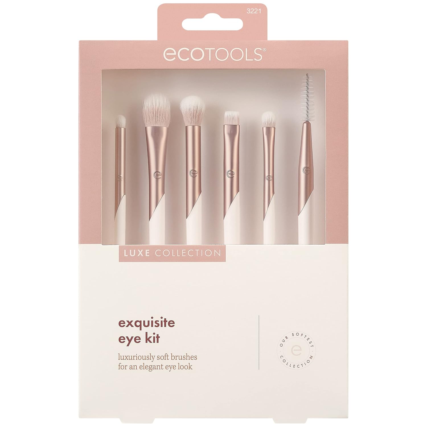 Professional 6-Piece Vegan Eye - Makeup Brush Set のレビューと価格
