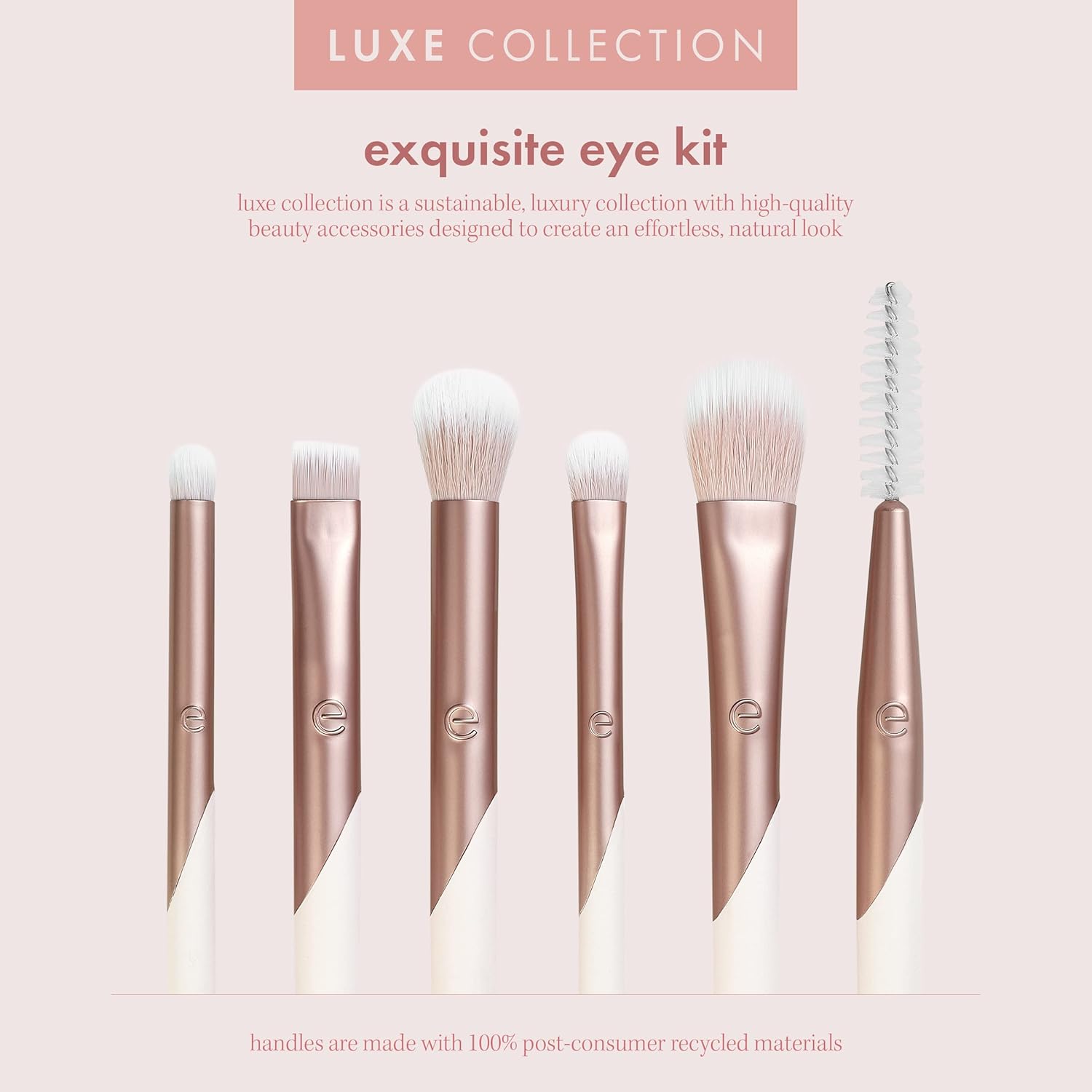 Professional 6-Piece Vegan Eye - Makeup Brush Set のレビューと価格